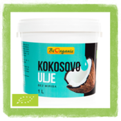 Kokosovo ulje bez mirisa BIO 1000 ml Biorganic