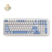 Bežicna gaming tastatura MCHOSE K99 V3 Mehanicka/Sky Blue/Icy Creamsicle Switch
