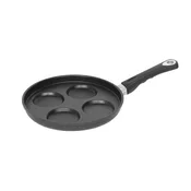 Pancake/blinis pan, aluminum, 26 cm, height 1 cm - AMT Gastroguss