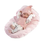 Llorens 63504 NEW BORN DEKLICA - realistična dojenčkova lutka s celotelesnim vinilom - 35 c