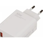 Xiaomi MDY-16-EF USB-A 33W Potovalni polnilec Bela (Bulk)