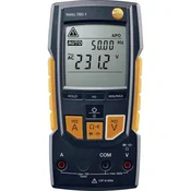 testo Ročni mulitmeter testo digitalni multimeter - testo 760-1 kalibracija narejena po: delovnih standardih,
