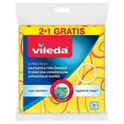 Vileda Komplet 3 univerzalnih krp s srebrnimi ioni 34x34 cm