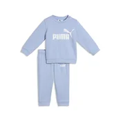 PUMA Essentials Minicats Crew Set Toddler, Clothing, Chambray Blue, 12-18M