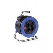 KOLUTNI PODALJŠEK 15m PVC 4x ŠUKO 3500W H05VV-F 3x1,5mm | Topdom