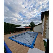 Zimski prekrivac za pravougaoni bazen 12×6