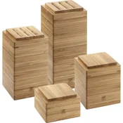 slomart Set 4 posod ZWILLING iz bambusa