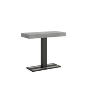 Ityhome Ityhome 90 x 77 konzolna miza siva, (20847629)
