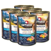 Ontario Adult Monoprotein Turkey Paté with Sweet Potatoes 6 x 400 g