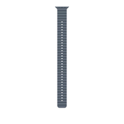 49mm Anchor Blue Ocean Band Extension - Natural Titanium Finish