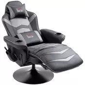 Homestar Fotelj z masažno funkcijo 795x825x1115 cm siv