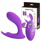 Ero PRETTY LOVE - Idabelle Purple, 12 vibracijskih funkcij 12 nastavitev pulznih valov Brezžični daljinski upravljalnik