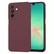Silikonski ovitek Techsuit SoftFlex za Samsung Galaxy A26 - temno rdeč