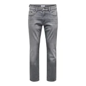 Only & Sons Kavbojke Weft siv denim