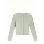 MixRay Pletena jopa Strickjacken pastelno zelena