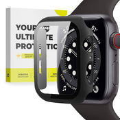 OVITEK DOOP 360 GUARD SHIELD APPLE WATCH 4/5/6/SE (44MM) BLACK