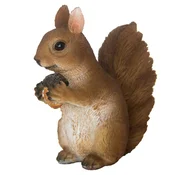 Esschert Design Figurica veverice s storžem, v14,6 cm