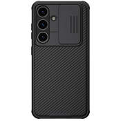 Premium trden ovitek Nillkin CamShield za Samsung Galaxy S24 Plus - črn
