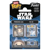 Vinilni figurici Funko Bitty Pop! Star Wars - Princess Leia in R2-D2, 2 kosa