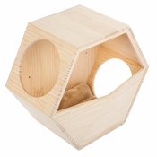 Skrivalica za macke Lulu - za montažu na zid - D 49 x Š 30 x V 42,5 cm