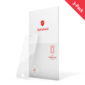 3-Pack zašcitnih stekel za iPhone 6 / 6S Optishield