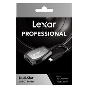LEXAR citac 470U USB-C Professional za SD/microSD kartice