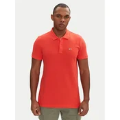 Tommy Jeans Polo majica DM0DM20676 Rdeča Slim Fit