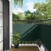 Balcony ekran Tamnozelena 100 x 400 cm Oxford tkanina