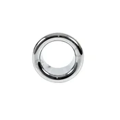 shumee Rozeta za prelivno odprtino 21 mm kromirana plastika