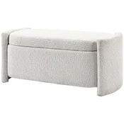Homestar Shranjevalna klop 105x44x45,5 cm krem