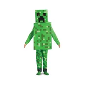 Minecraft: Creeper Deluxe otroški kostum - velikost XS
