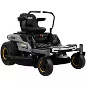 TEXAS EPSILON ZT10700Li ZERO TURN, 72V 44Ah, 107cm, 2u1