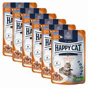 Happy Cat Culinary Land Ente/raca 6 x 85 g