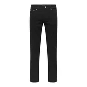 Only & Sons Kavbojke ONSWeft črn denim