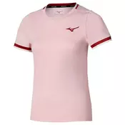 Ženska majica Mizuno Stargazer Short Sleeve Tee Pinkesque L
