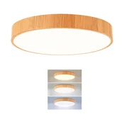 Brilagi - LED plafonsko svetlo POOL LED/48W/230V 3000/4000/6000K precnik 40 cm dekor drveta