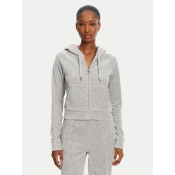 Juicy Couture Ženski duks sa kapuljacom Madison, Sivi