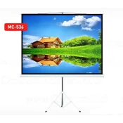 MACLEAN Projection Screen With 200x200 Tripods MC-680