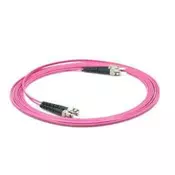 MicroConnect Patch Kabel - ST/UPC-ST/UPC 3m OM4 Optični, Vijoličen