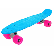 Sulov Penny board Neon Speedway rolka, modro roza, 22