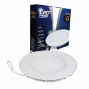LUMAX Ugradni panel okrugli LUMUPO-18W 6500K LED panel, Hladno bela, 18 W