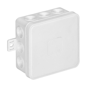 Škatla n/t CLICK, IP54, 12 puš, 85x85x41mm, bela