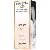 Perfecta Skin Małgorzata Kożuchowska zaščitna krema SPF 50+ za obraz, vrat in dekolte 40 ml