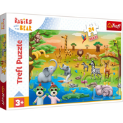 Trefl Maxi Puzzle - Babies & Bear, 24 delov - 1 k.