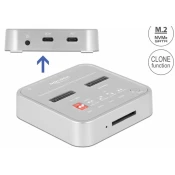 DELOCK čitalec in presnemovalec diskov USB 3.2 Gen2 64138