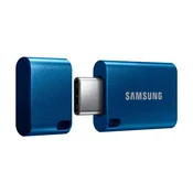 SAMSUNG USB ključ Type-C, 64 GB, USB 3.1, hitrost branja do 300 MB/s, modra