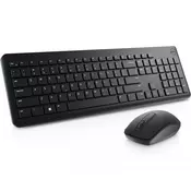 DELL KM3322W Wireless US tastatura + miš siva