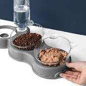 Sofistar Set za hranjenje hišnih ljubljenčkov, Siva, (21085758)