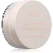 MUA Makeup Academy Matte transparentni puder v prahu za mat videz 18 g