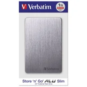 HARD DISK 2.5     1TB USB 3.2 SLIM VERBATIM 53662 ALUMINIJ